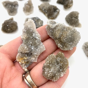 Herkimer Druzy, Herkimer Diamant Druse, T-161