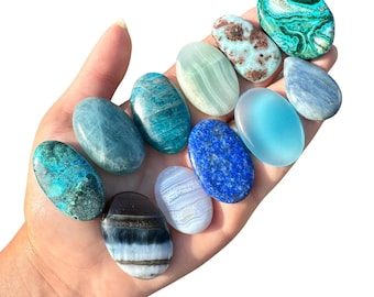 25pc Small Cabochon Set - Intuitive Cabochon Set - 25pc of Natural Cabochons