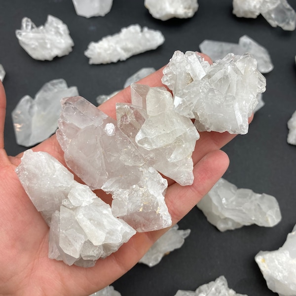 Mini Quartz Cluster, 1pc, 3pc, 5pc, 10pc, Small Quartz Cluster, Healing Quartz Cluster