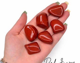 Red Jasper Tumble, Tumbled Red Jasper, Pocket Red Jasper, T-45