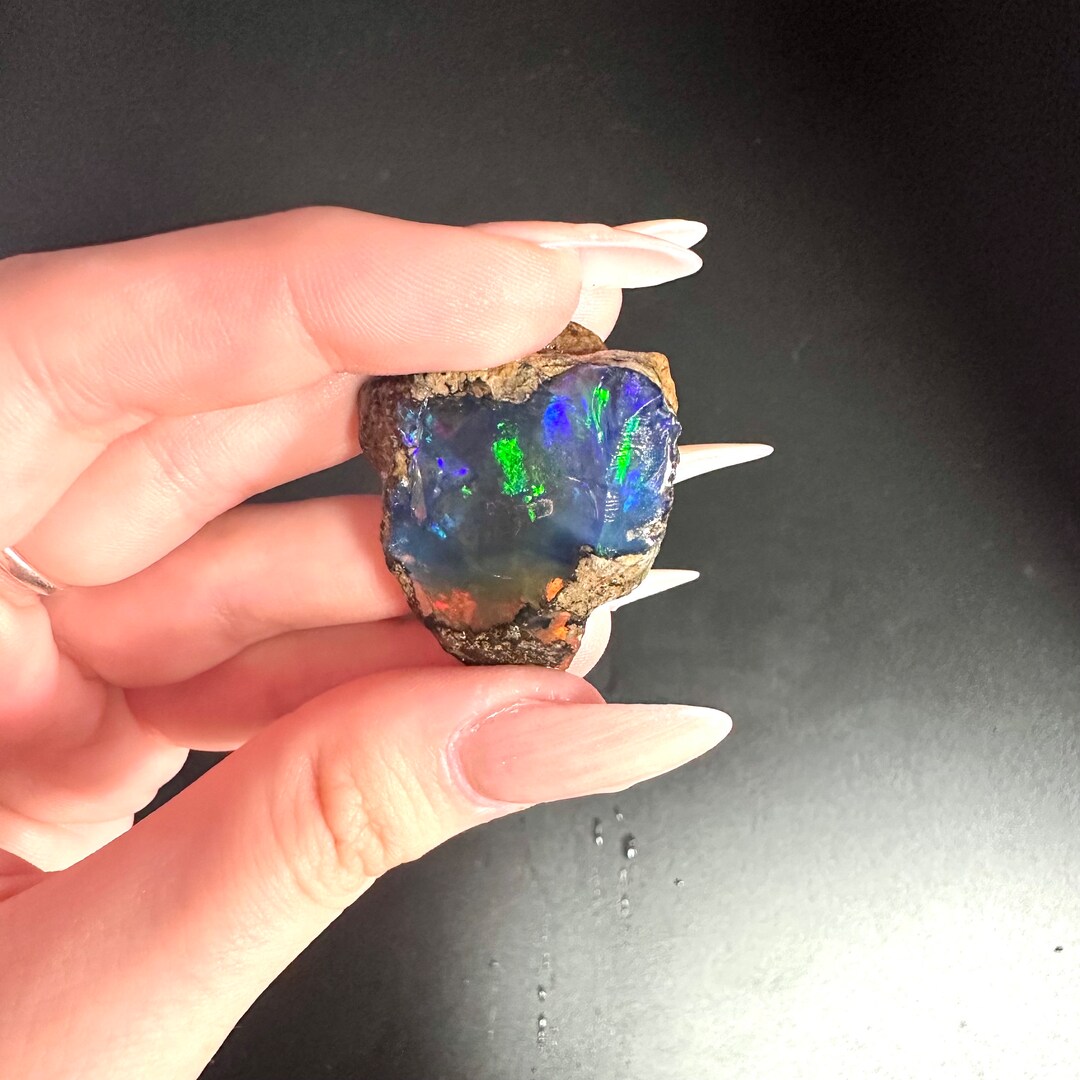 Ethiopian Water Opal Flashy Water Opal Natural Water Opal Etsy