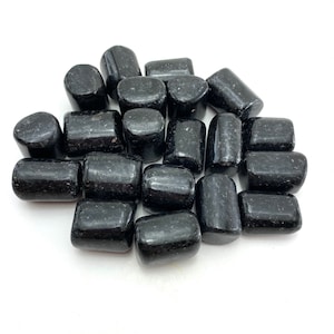 Nuummite Tumbled Stone, Aka Coppernite, Tumbled Nuummite, Quality Nuummite, T-86
