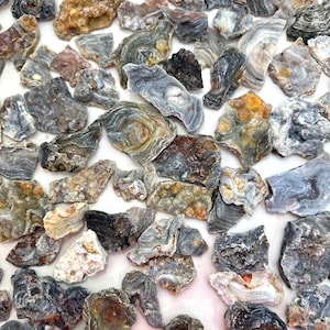 Galaxy Chalcedony, Druzy Chalcedony Specimen, Chalcedony with Druzy, P-48