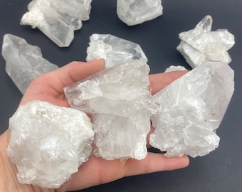 Medium Quartz Cluster, Natural Quartz Cluster, Brazilian Quartz Cluster, Quartz Cluster
