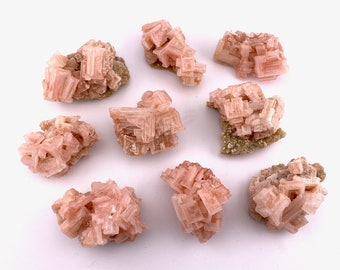 Small Pink Halite Cluster, Natural Pink Halite, Pink Halite from California, Small Pink Halite