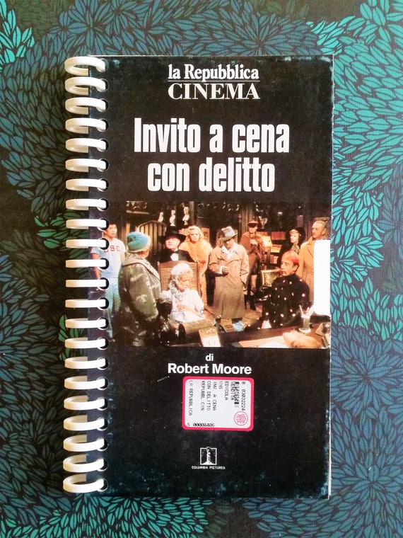 Murder By Death Vhs Box Handmade Spiral Notebook Invito A Cena Con Delitto Italian Edition 1976 David Niven Peter Falk Peter Sellers