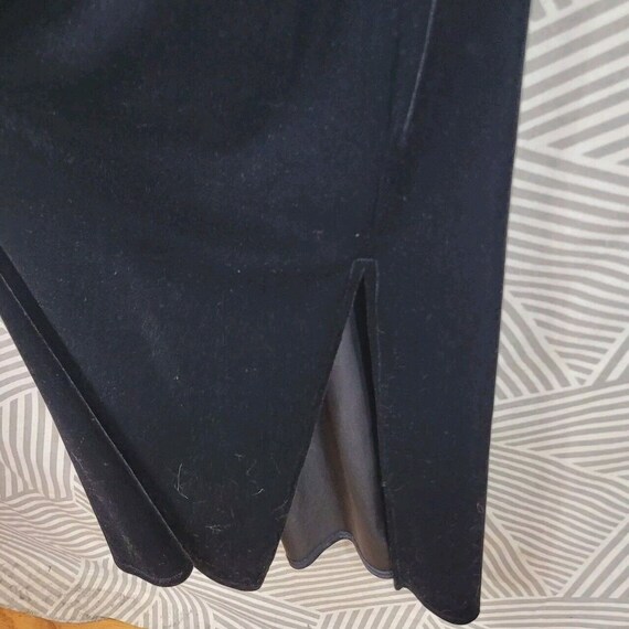 Vintage Velvet Dress Size Medium Long Alt Grunge … - image 4