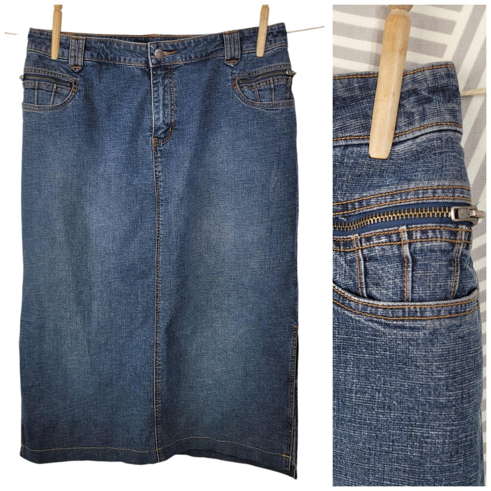 Vintage Denim Skirt