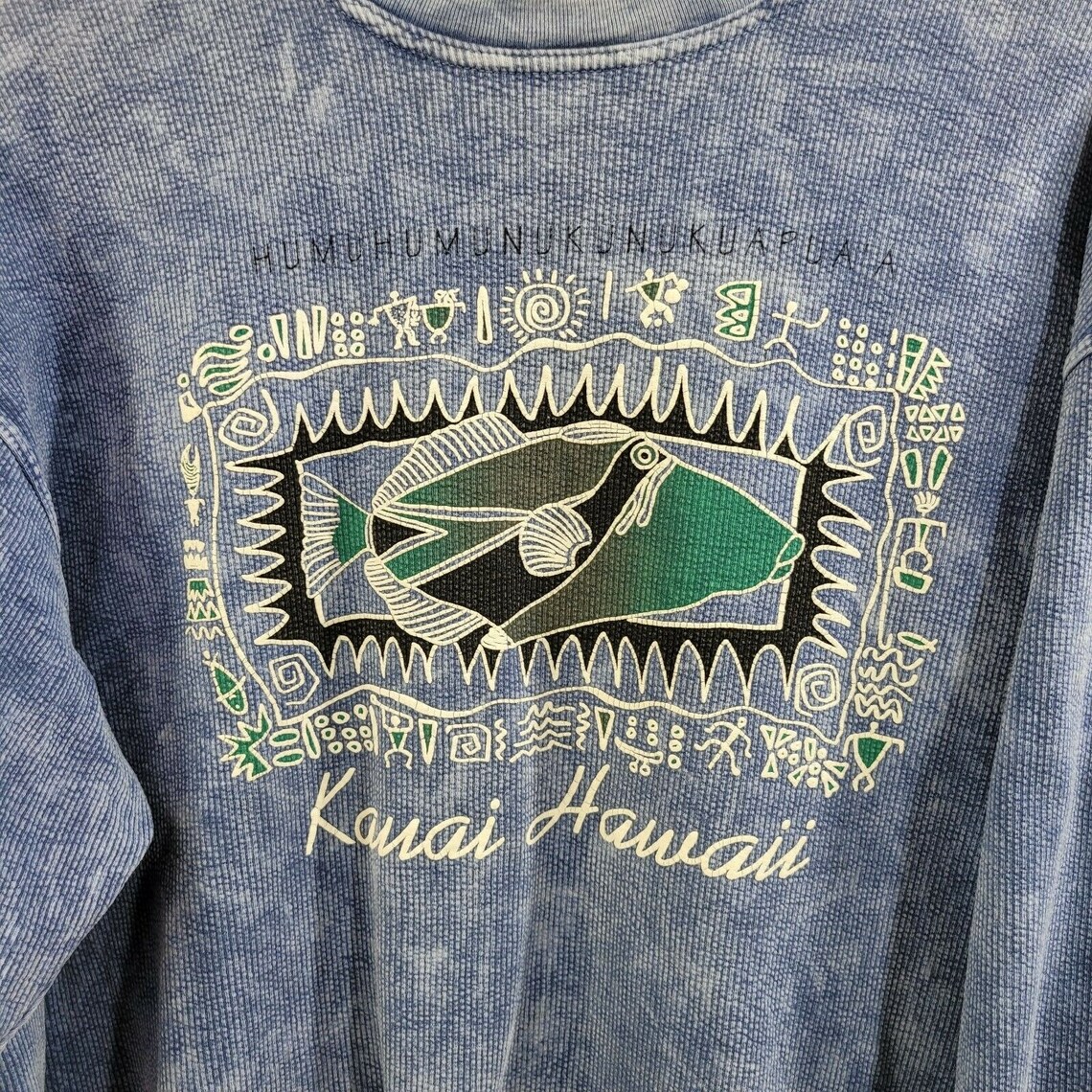 Vintage 90s Kauai Hawaii Sweatshirt size Small Long Sleeve | Etsy