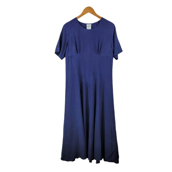Vintage Laura Ashley Silk Evening Dress Womens 8 Clas… - Gem