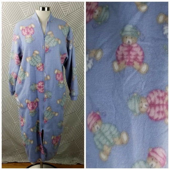 Honors Robe Plus Size Small Housecoat Warm fuzzy f