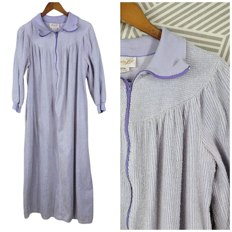 1970s Chenille Robe | M/L