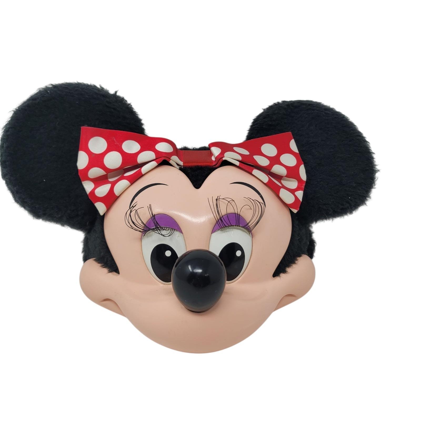 VTG NEW Minnie Mouse 90s Snapback Hat 3D Head Hard Plush  display picture 1
