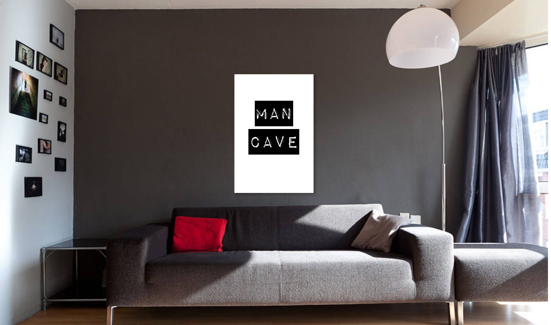 Bachelor Pad or Man Cave Wall Art Poster Size 1 smaller Etsy.de