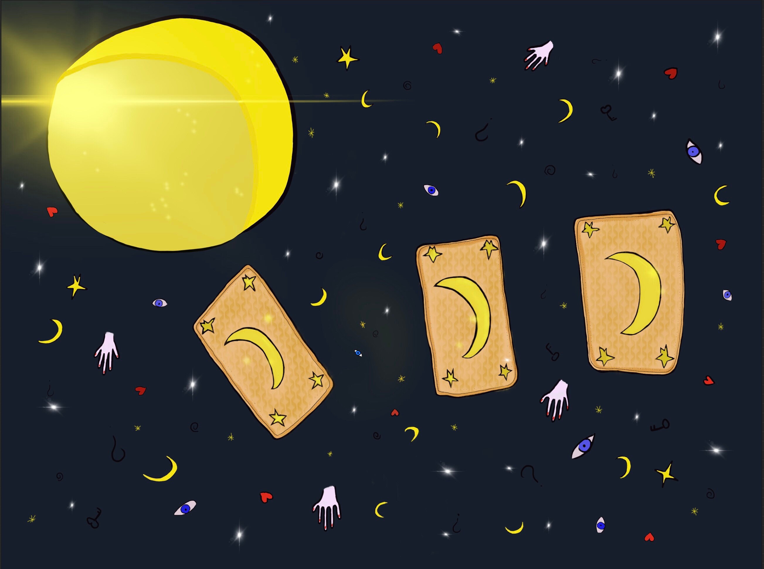 Consultation Pleine Lune, Tirage Tarot de Marseille, Voyance, Cartomancie, Astres, Divination, Prédi