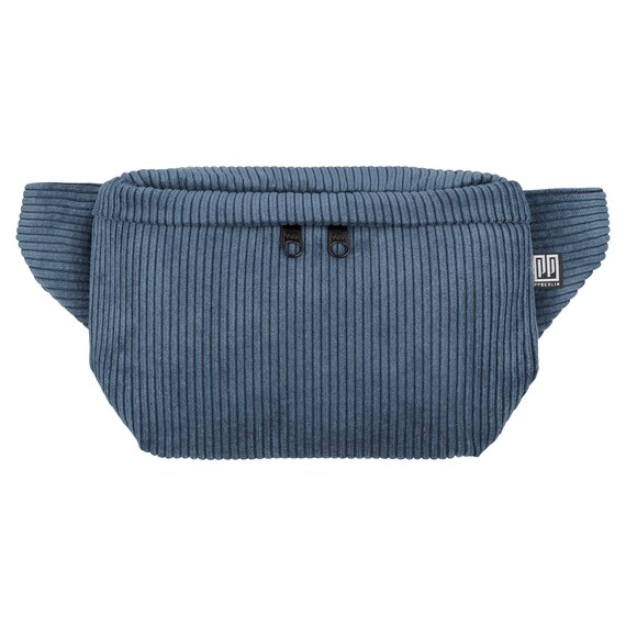 Rinonera pana cuadrada azul oscuro mujer hombre unisex bandolera bandolera Etsy Espana