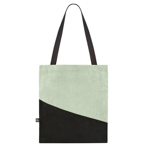 Sac Bandoulière Cabas En Daim Véritable - Lime Vif - Italie - 42x35 Cm