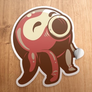 Classic Octorok Enemy Monster Legend of Zelda 3" Die-Cut Glossy Vinyl Sticker