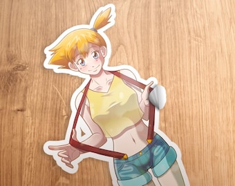 Misty Williams Waterflower Cerulean City Gym Leader Pokemon Anime