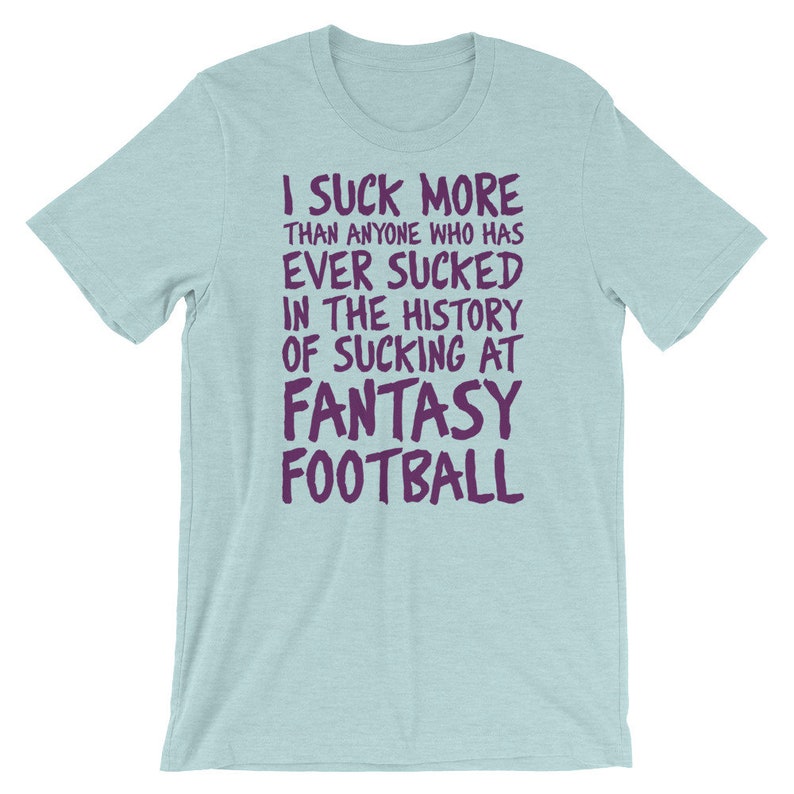 i suck at fantasy football dress