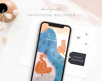 Feminine iPhone Wallpaper,nude smartphone Wallpaper, phone background, Mobile Phone Wallpaper, iPhone background,Lock screen wallpaper