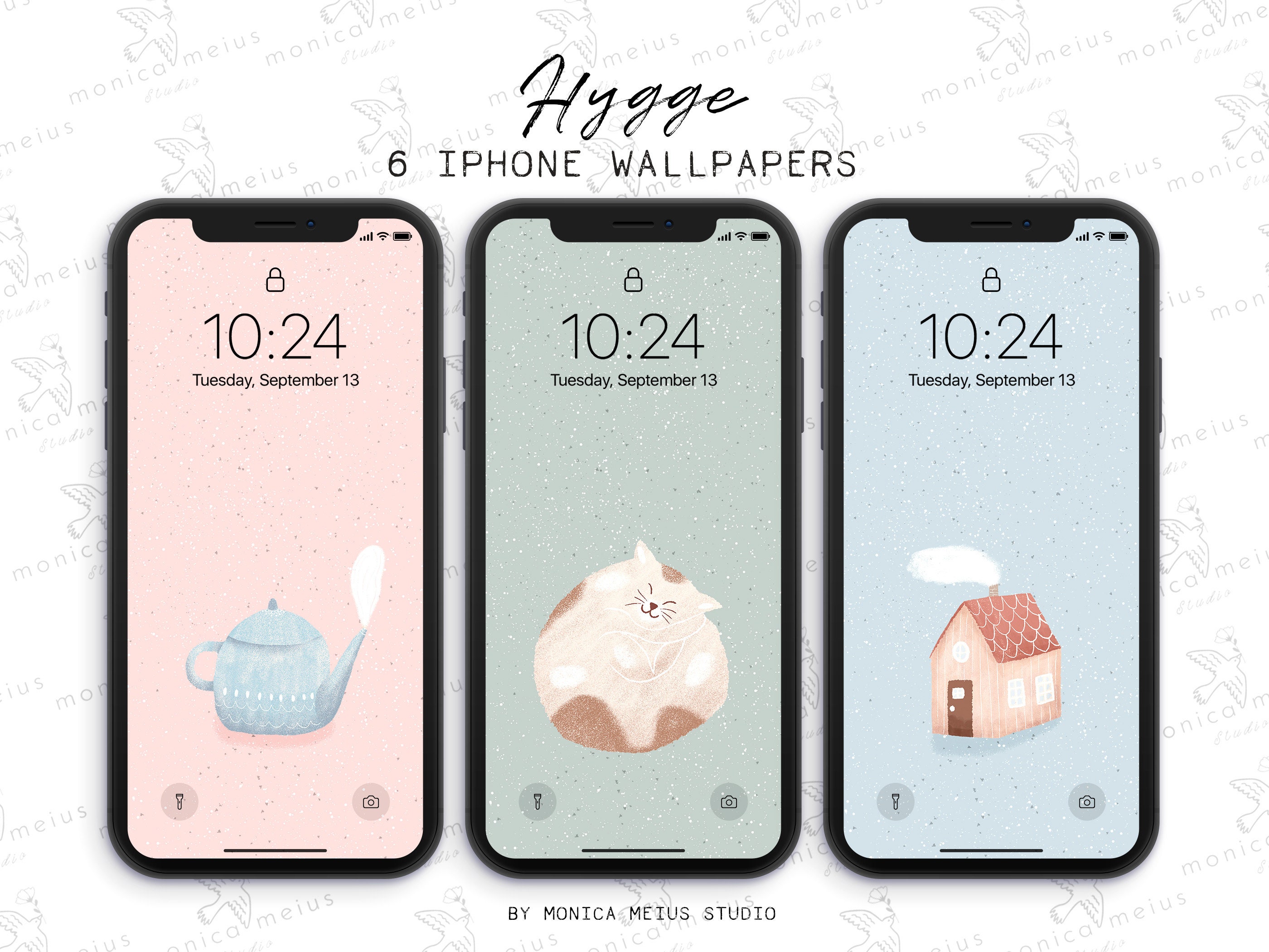 6 Hygge Iphone Wallpapers Digital Download Beige Brown - Etsy