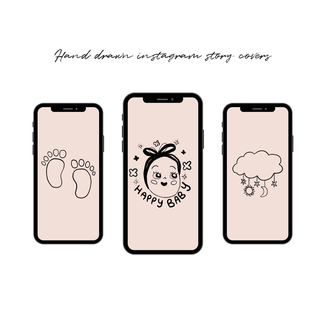 Baby Instagram Story Highlight Icons Kids Store Highlight - Etsy
