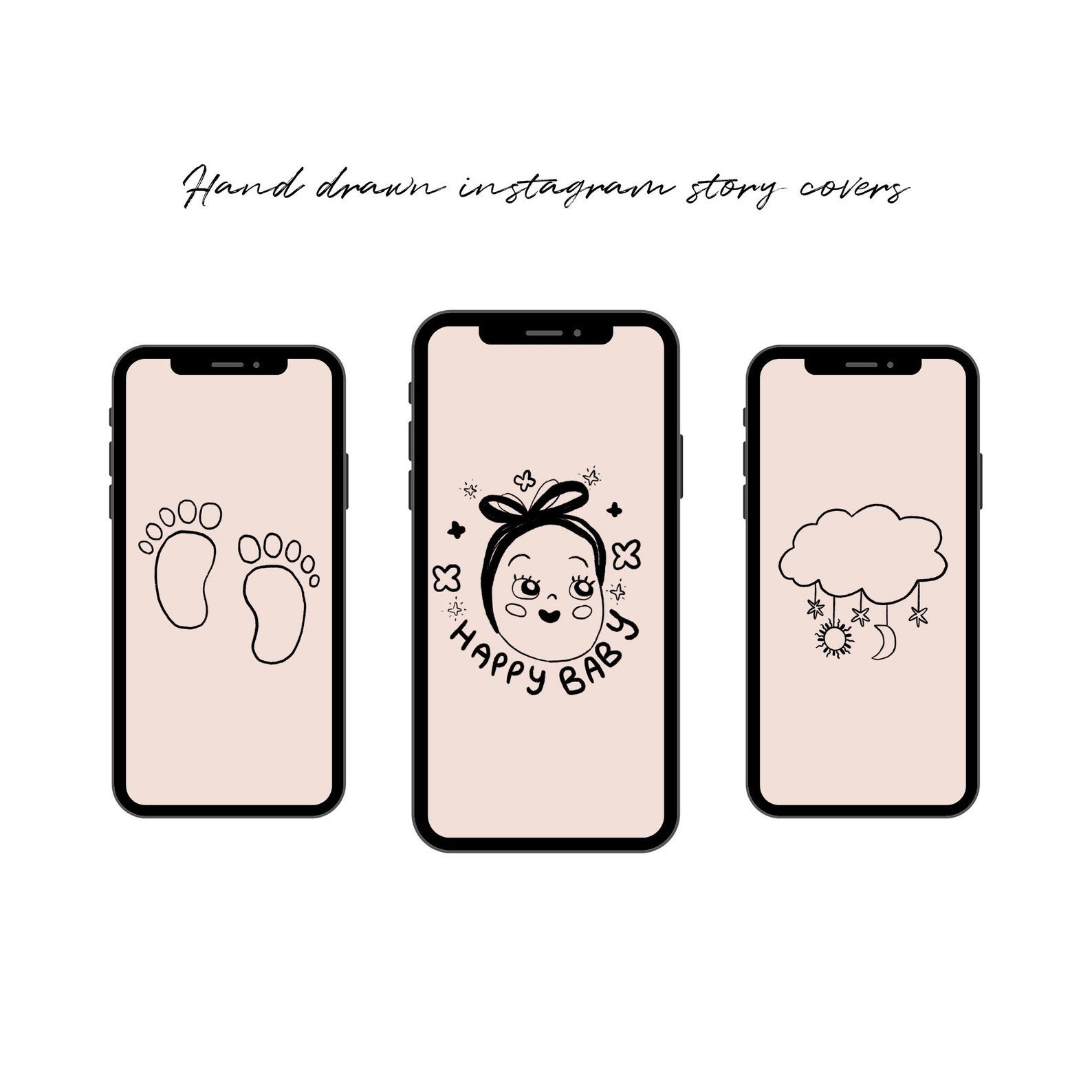 Baby Instagram Story Highlight Icons Kids Store Highlight Covers