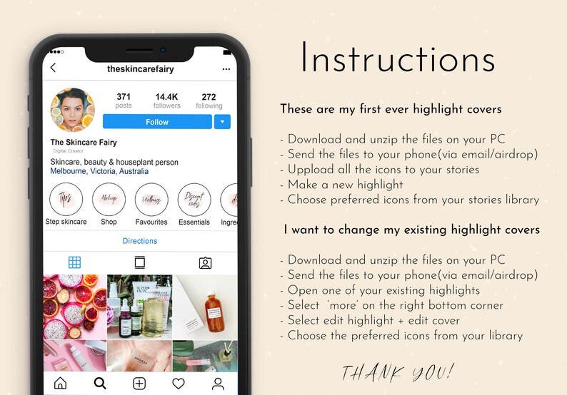 Zero Waste Instagram Story Highlight Covers - GREY eco friendly - 28 hand drawn ethical icons-Bonus Customizable Transparent PNG Icon Files image 7
