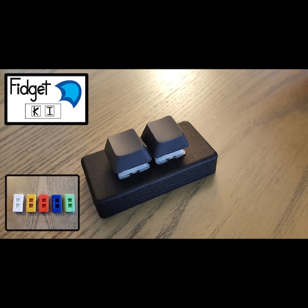 Fidget Ki: The Mechanical-Switch Key Fidget Device (Dollar Donation Edition)