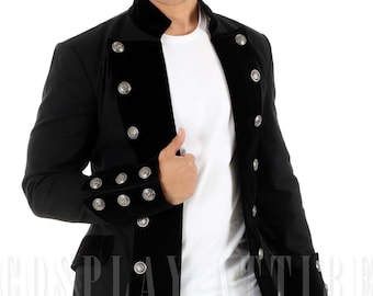 Chaqueta estilo militar vintage para hombre