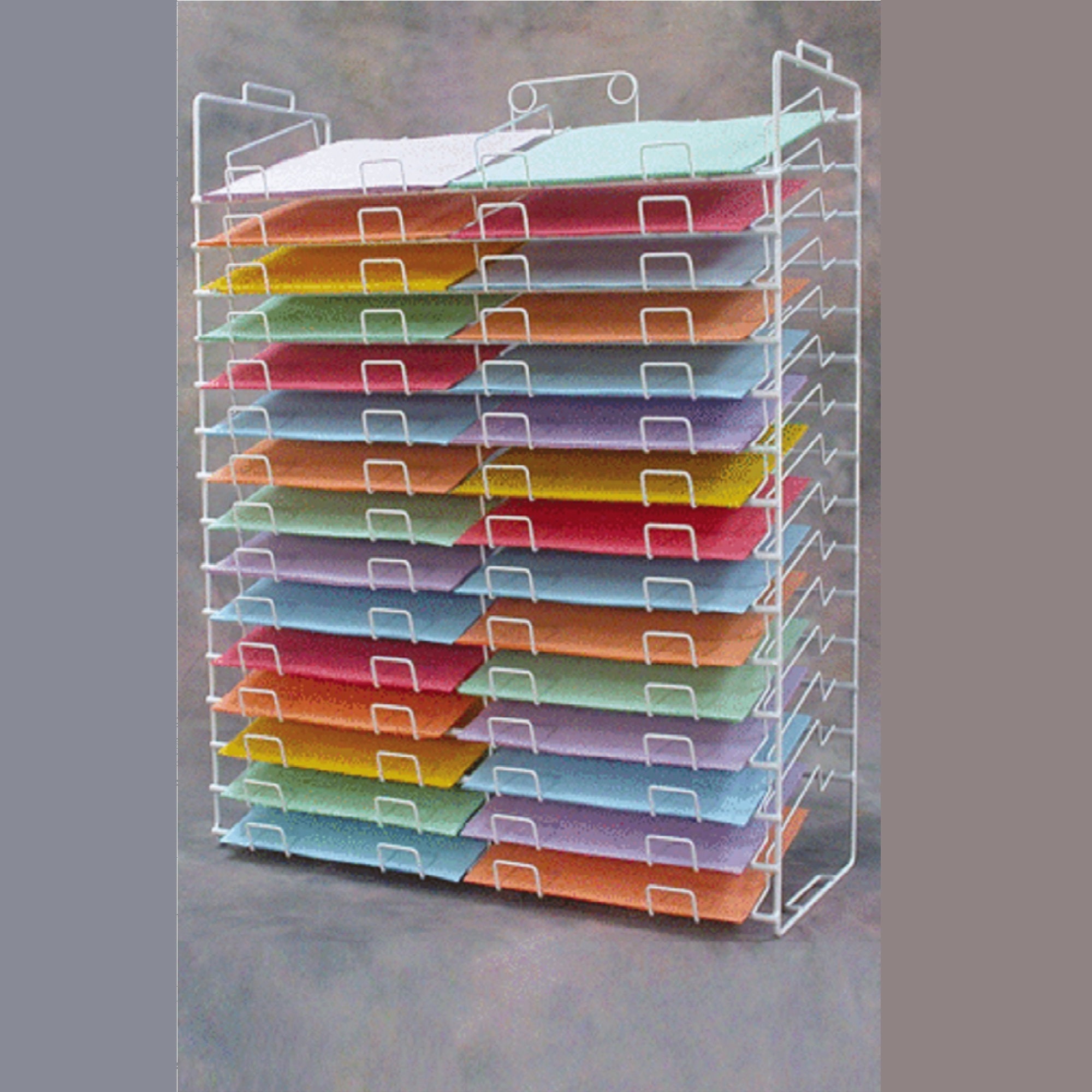 30 Slot 12 x 12 Scrapbook Display Pack White Etsy