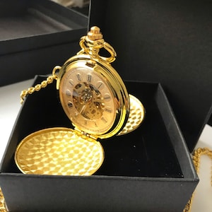 Buy Skeleton Pocket Watch Online In India Etsy India