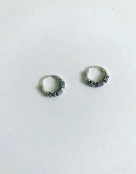 Bali Silver Earrings - Etsy