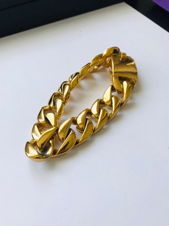 Chunky Gold-Tone Chain Bracelet | In stock! | Fort Tempus