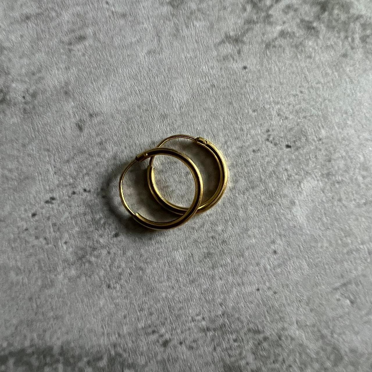 Orecchini a cerchio in argento sterling / Orecchini a cerchio piccoli in argento / Orecchini a cerchio semplici