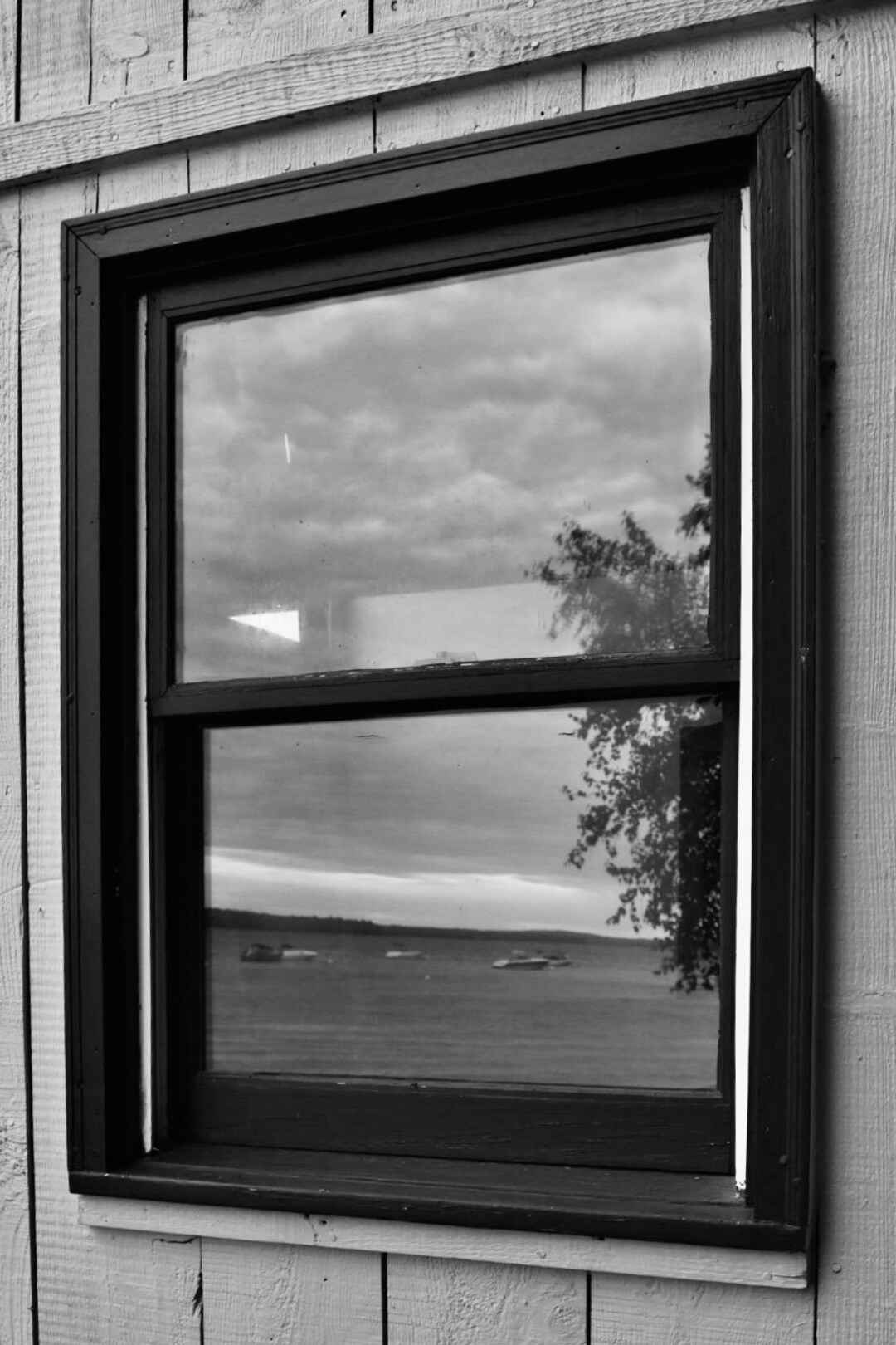 Lake Reflection Sebago Lake Print Sebago Lake Photo Lake Etsy