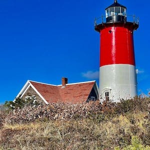 Cape Cod photography, Nauset Beach Lighthouse, Eastham, Cape Cod, Massachusetts, Seascape