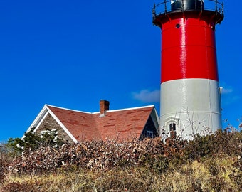 Cape Cod photography, Nauset Beach Lighthouse, Eastham, Cape Cod, Massachusetts, Seascape