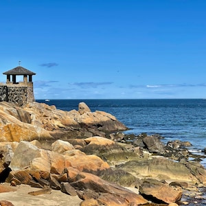 Atlantic Ocean coastline, Rockport Harbor, MA