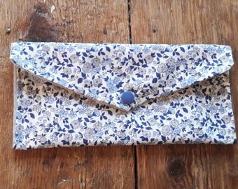Pochette pour masque - ou serviette - fleuris