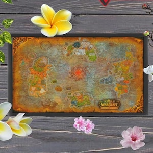 Weltkarte, Karte Warcraft Videospiel, Fantasy Kreuzstich, World of Warcraft, Return Stone, Outbreak, Horde, Alliance, Games wow