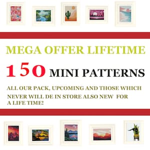 MEGA OFERTA DOŻYWOTNIA, Wyprzedaż, dostęp do wszystkich wzorów ściegów krzyżykowych, teraźniejszość i przyszłość, Pakiet specjalny, Dostęp dożywotni, natychmiastowe pobieranie
