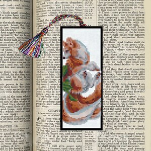 Bookmark, Nine-Tailed Fox #287 Cross Stitch Pattern Bookmark Cross Stitch Art Cross Stitch Pattern Instant Download PDF Counted Easy cross