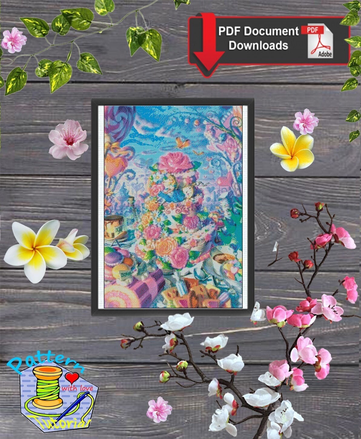 Alice in Wonderland, Cheshire Cat cartoon character, cartoon network, fairy cross stitch, baby cross stitch, 90s cartoons, fantasy cross