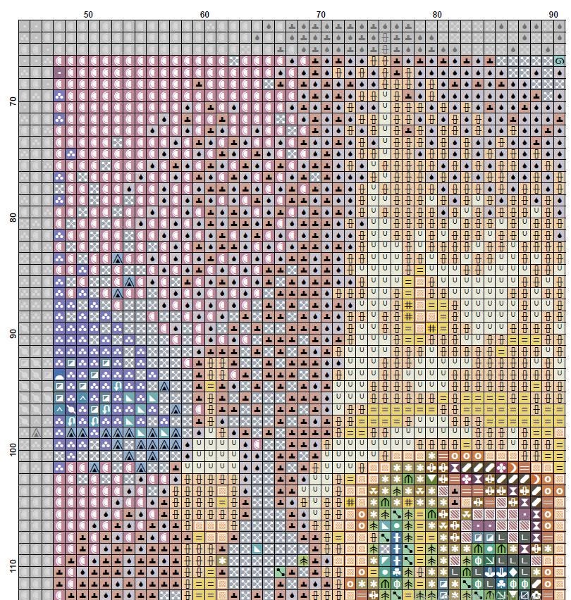 Underwater Fantasy Castle Cross Stitch Pattern PDF, Magical Ocean ...