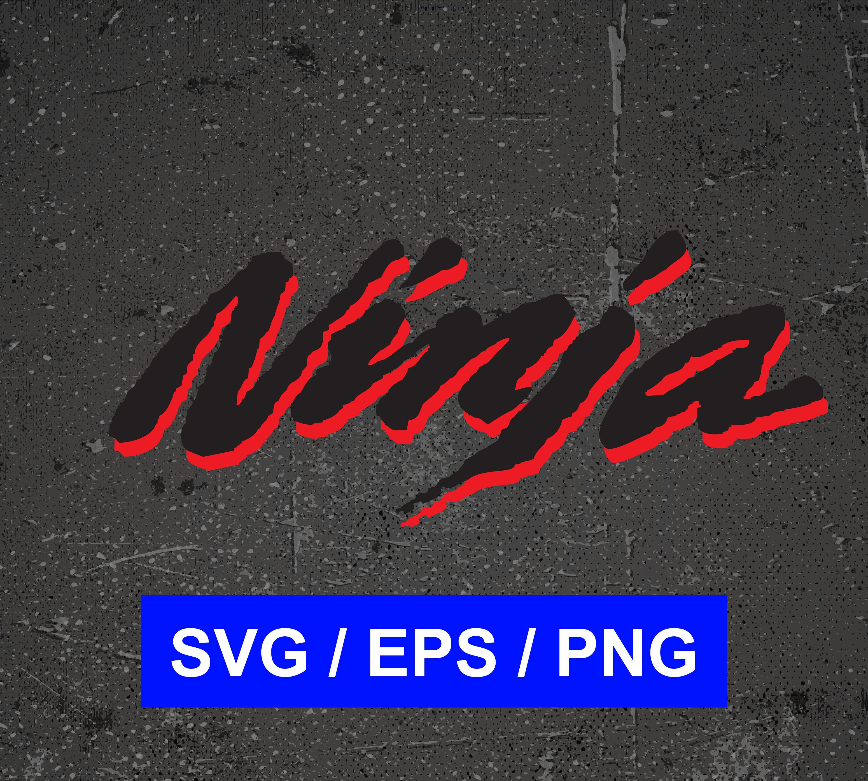 Kawasaki Ninja Motorcycles Logo Vector Files Svg Eps Png Etsy