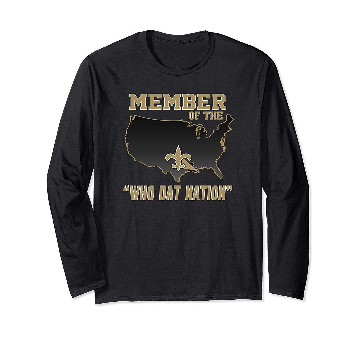 new orleans saints long sleeve shirt