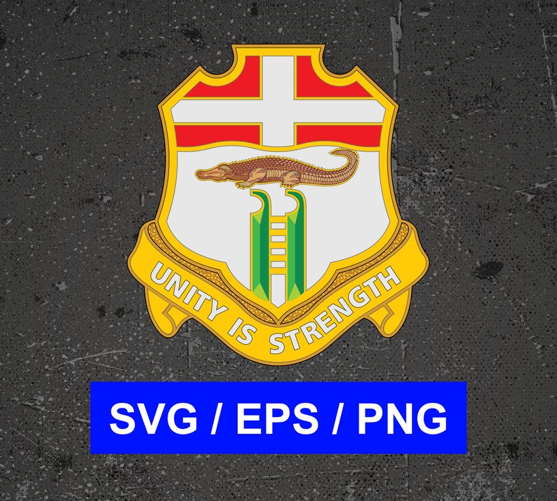 Us Army 6th Infantry Regiment Unit Emblem Insignia Vector Svg Etsy