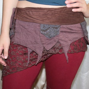 Lace wrap around fairy skirt